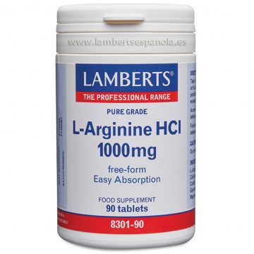 Arginina 1000Mg 90comp Lamberts