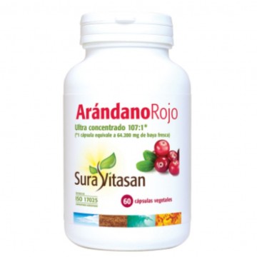 Arandano Rojo 600Mg 60caps Sura Vitasan