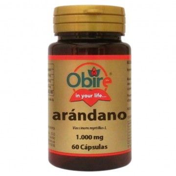 Arandano Negro 1000Mg 60caps Obire