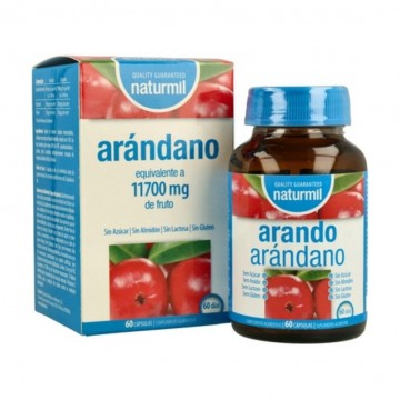 Arandano 11700Mg SinGluten 60caps Naturmil