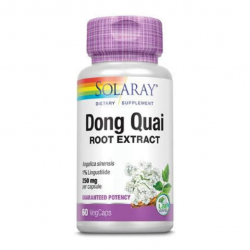 Angelica Dong Quai 550Mg Vegan 60caps Solaray