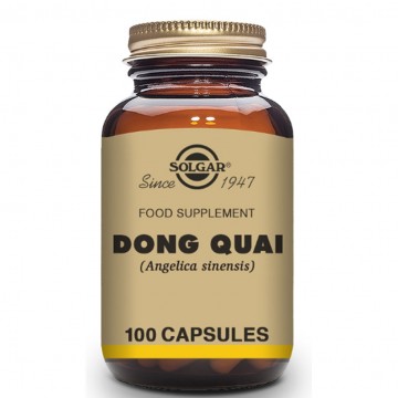 Angelica Dong Quai 520Mg SinGluten Vegan 100caps Solgar