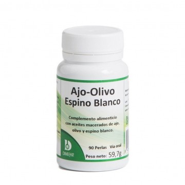 Ajo Olivo Espino Blanco 90 Perlas Dimefar