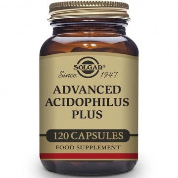 Acidophilus Plus Avanzado SinGluten Vegan 120caps Solgar