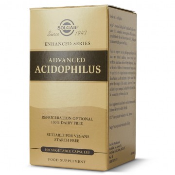 Acidophilus Avanzado SinGluten Vegan 100caps Solgar