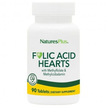 Acido Folico Hearts SinGluten 90comp Nature'S Plus