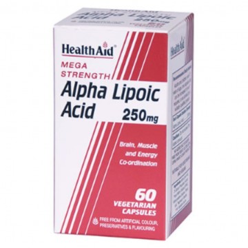 Acido Alfa Lipoico 250Mg 60caps Health Aid