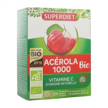 Acerola 1000 Mg Bio 24comp Super Diet