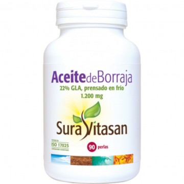 Aceite de Borraja Bio 90 Perlas Sura Vitasan