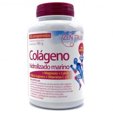 Zentrum Colageno Hidrolizado Marino SinGluten 180comp Ynsadiet