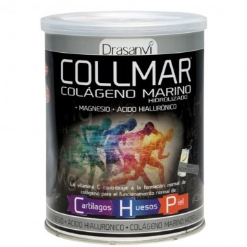 Collmar Colageno Magnesio Acido Hialuronico Sabor Vainilla SinGluten 300g Drasanvi