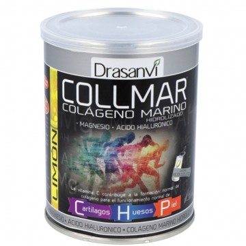 Collmar Colageno Magnesio Acido Hialuronico Sabor Limon SinGluten 300g Drasanvi