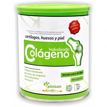 Colageno Hidrolizado Vitamina C Acido Hialuronico SinGluten 300g Pinisan