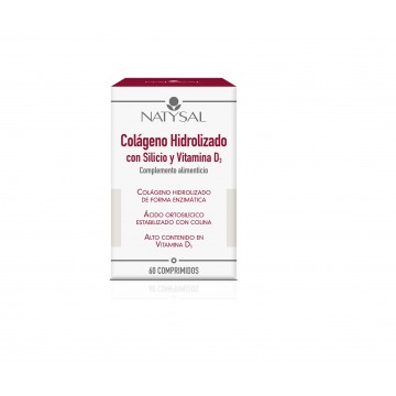 Colageno Hidrolizado con Silicio y Vitamina D 60comp Natysal