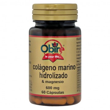 Colageno Hidrolizado con Magnesio 60caps Obire