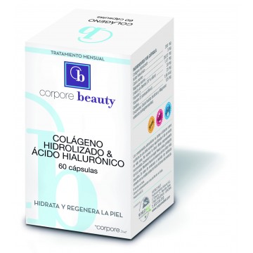 Colageno Hidrolizado Acido Hialuronico 60caps Corpore Beauty