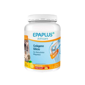 Colageno con Silicio, Acido Hialuronico y Magnesio Sabor Limon 334g Epaplus