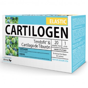 Cartilogen Elastic 20 ampollas Dietmed