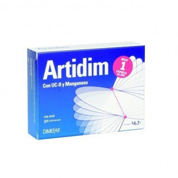 Artidim UC-II con Colagenos y Manganeso 30caps Dimefar