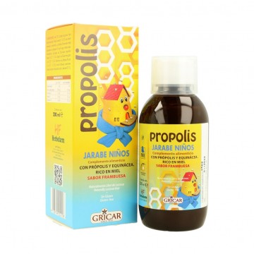 Propolis Jarabe Niños SinGluten 200ml Gricar