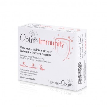 Immunity Optim SinGluten Vegan 30caps Optim