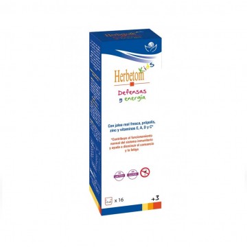 Herbetom Kids denfensas y Energia Jarabe SinGluten 250ml Bioserum