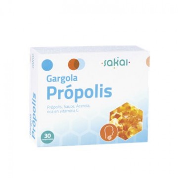 Gargola Propolis Masticables 30comp Sakai