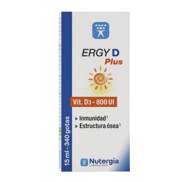 Ergy-D Plus 15ml Nutergia