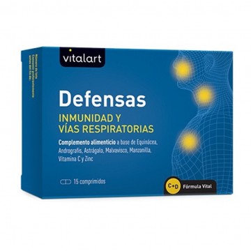 Defensas Inmunidad y Vias Respiratorias SinGluten 15comp Vitalart