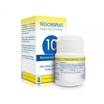 Tegorsal 10 Natrium Sulphuricum SinGluten 350comp Tegor