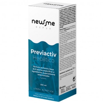 Previactiv Hepatico Vegan 250ml Newme Depur Herbora