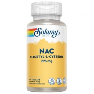 NAC N-acetyl-L-Cysteine 295Mg 60caps Solaray