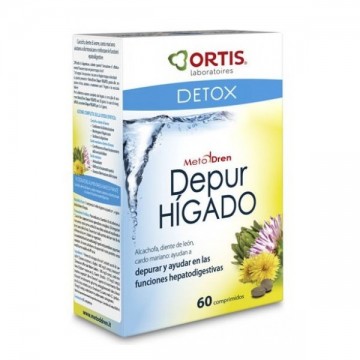 Metodren Depur Higado Detox Vegan 60comp Ortis