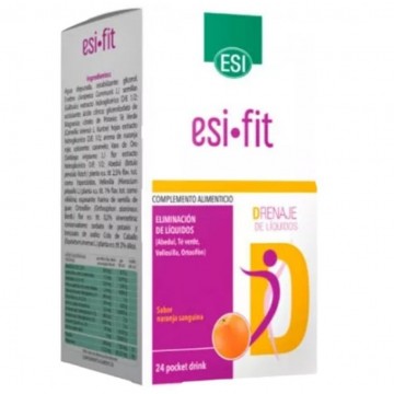 Esi Fit Pocket Drink SinGluten Vegan 24 Sobres Esi