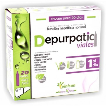 Depurpatic SinGluten Vegan 20 Viales Pinisan