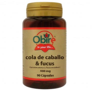 Cola de Caballo y Fucus 400Mg 90caps Obire