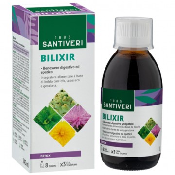 Bilixir Jarabe Hepatico SinGluten Vegan 240ml Santiveri