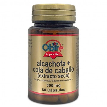 Alcachofa y Cola de Caballo 430Mg 60caps Obire