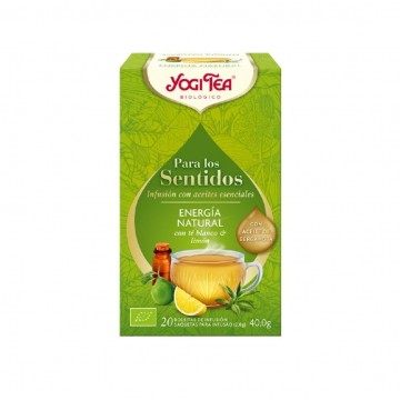 Infusion para Los Sentidos Energia Natural Bio 20inf Yogi Tea