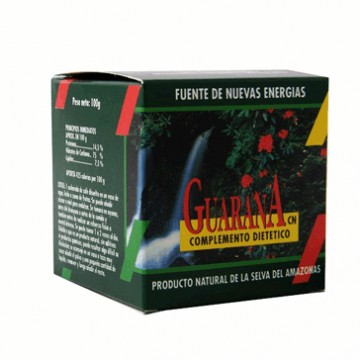 Guarana Polvo 100g C N Dieteticos