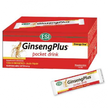 GinsengPlus Pocket Drink 16 Sobres Trepat-Diet-Esi