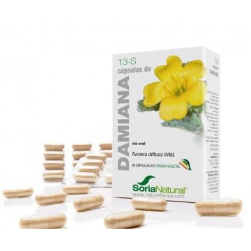 Damiana 13S Liberacion Prolongada Formula XXI 30caps Soria Natural