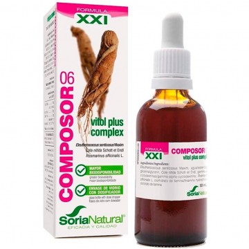 Composor 6 Vitol Plus XXI Complex 50ml Soria Natural