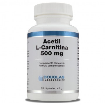 Acetil L-Carnitina 500Mg 60caps Laboratorios Douglas