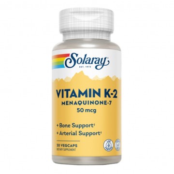 Vitamin-K2 Menaquinone-7 50Mgg 30caps Solaray