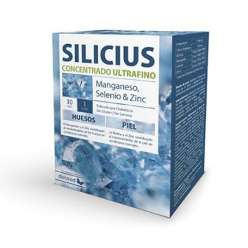 Silicius Concentrado Ultrafino 30caps Dietmed