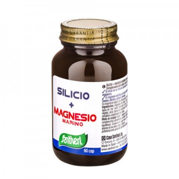 Silicio+Magnesio Marino 60caps Santiveri