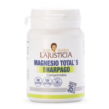 Magnesio Total 5 con Harpago SinGluten Vegan 70comp Ana Maria Lajusticia