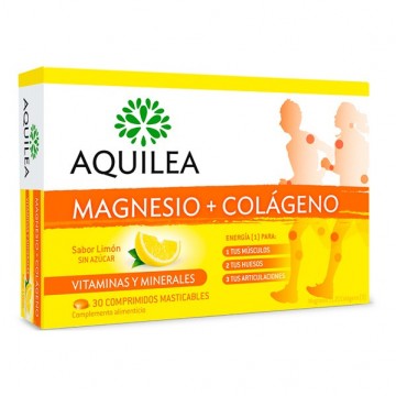 Magnesio Colageno Masticables 30comp Aquilea