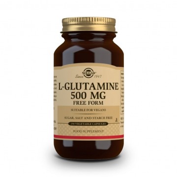 L-Glutamina 500Mg SinGluten Vegan 250caps Solgar